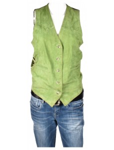 Дамски кожен елек Club Fashion