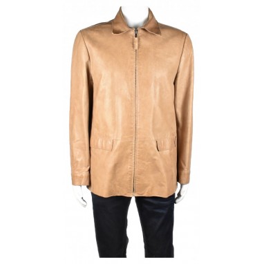 Мъжко кожено яке Zara