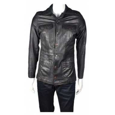 Мъжко кожено яке Girls Casual Wear